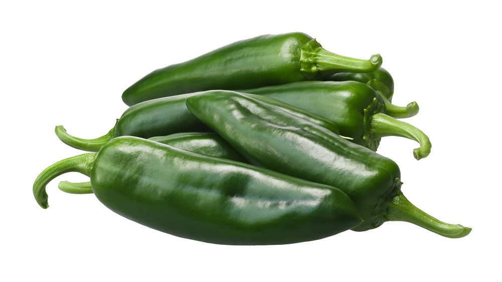 green anaheim chile peppers