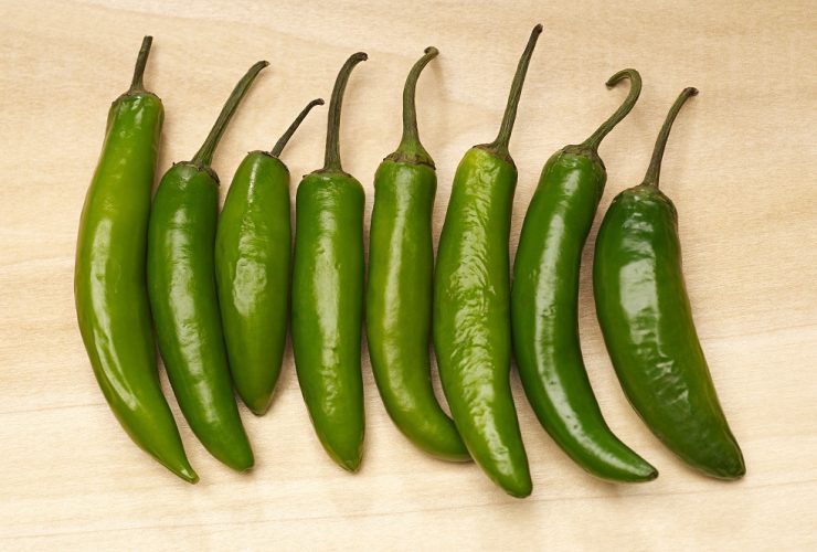 green chilies substitutes